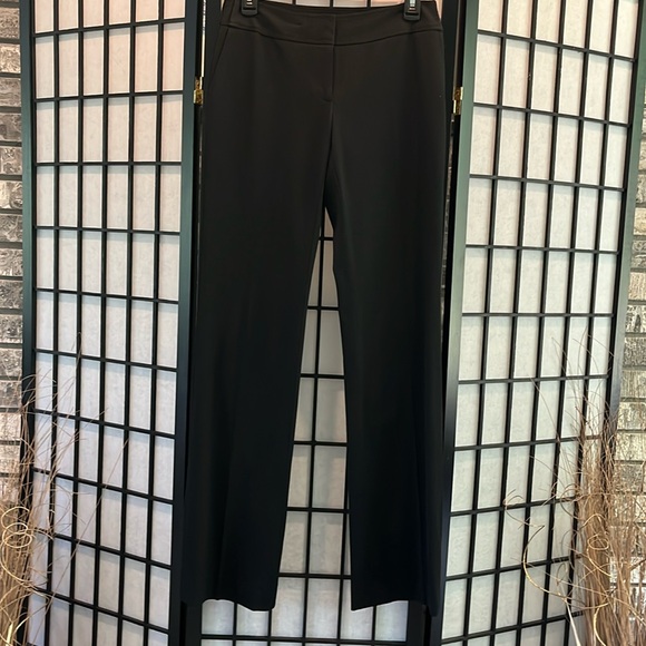ANN TAYLOR LINDSAY work slacks size 2 long GUC thick - Picture 1 of 10